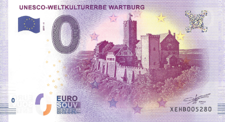 XEHB-2017-4 UNESCO-WELTKULTURERBE WARTBURG 