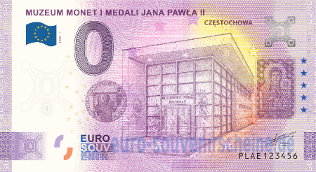 PLAE-2020-1 MUZEUM MONET I MEDALI JANA PAWŁA II CZȨSTOCHOWA