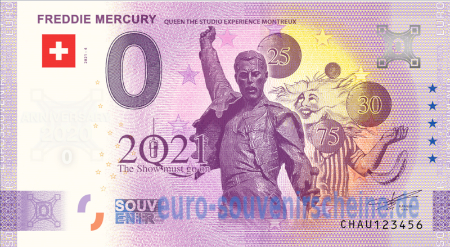 CHAU-2021-4 FREDDIE MERCURY QUEEN THE STUDIO EXPERIENCE MONTREUX
